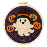 Cute Halloween Characters Embroidery Kit Collection – 6 Designs