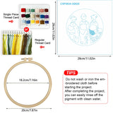 Elegant Geisha Embroidery Starter Kit – DIY Traditional Japanese Sewing Art Set for Beginners