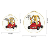 Silly Goose Driver Embroidery Kit Kits For Stitchers