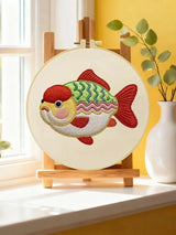 Cute Fish Embroidery Kit Kits For Stitchers