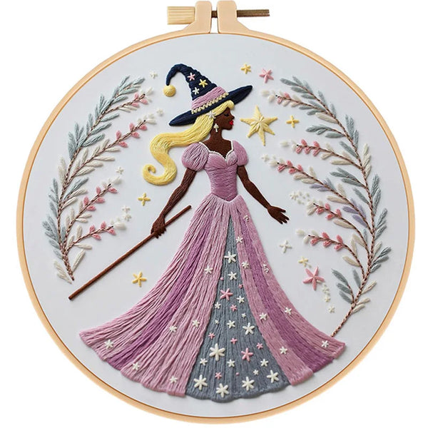 Enchanted Witch Hand Embroidery Kit