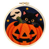 Cute Halloween Characters Embroidery Kit Collection – 6 Designs