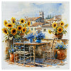 Sunflower Terrace Retreat Cross Stitch Kit 🌻☀️🏡✨