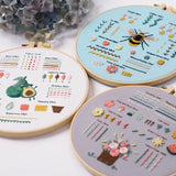 3-Piece Beginner Embroidery Practice Kit Kits For Stitchers