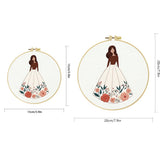 Elegant Lady Embroidery Starter Kit