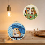 Dachshund’s Midnight Snack Embroidery Kit Kits For Stitchers
