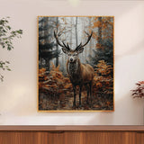 Majestic Forest Stag Cross Stitch Kit 🦌🍂🧵