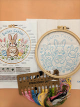 Easter Bunny Embroidery Kit Kits For Stitchers