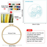 Smiling Kimono Cat Embroidery Kit Kits For Stitchers