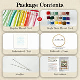 Dachshund’s Midnight Snack Embroidery Kit Kits For Stitchers