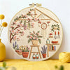 Cozy Botanical Garden Embroidery Kit Kits For Stitchers