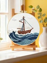 Sailboat Embroidery Kit