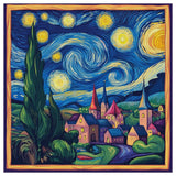 Starry Village Cross Stitch Kit 🌙✨🏡