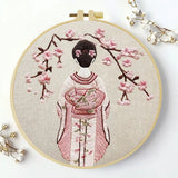 Kimono Princess Embroidery Kit