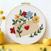 Love Letter & Wildflowers Embroidery Kit Kits For Stitchers