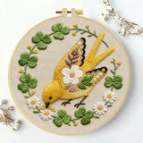 Golden Bird Embroidery Kit Kits For Stitchers