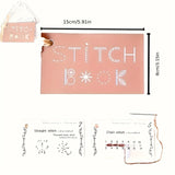 Embroidery Stitch Guide Book Kits For Stitchers