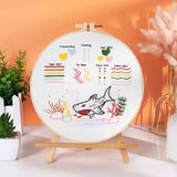 3-Piece Beginner Embroidery Learning Kit Kits For Stitchers