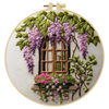 Windows & Flowers Hand Embroidery Kit