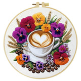 Coffee Moment Embroidery Kit