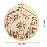 Cozy Botanical Garden Embroidery Kit Kits For Stitchers