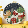 Christmas Town Embroidery Kit