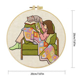 Cozy Reading Corner Embroidery Kit Kits For Stitchers