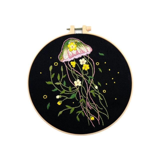 Jellyfish Embroidery Starter Kit