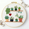 Potted Plants Hand Embroidery Kit