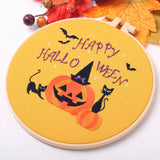 Cute Halloween Embroidery Kit Collection – 6 Designs