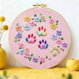 Small Fresh Pattern Embroidery Kit