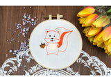 Animal Friends Beginner Embroidery Kit Kits For Stitchers