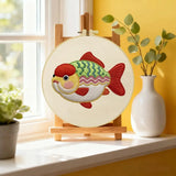 Cute Fish Embroidery Kit Kits For Stitchers