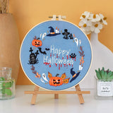 Spooky Halloween Embroidery Kit Collection – 7 Designs