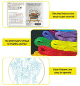 Silly Goose Driver Embroidery Kit Kits For Stitchers