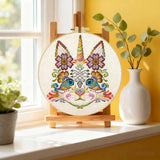 Kitten Embroidery Kit