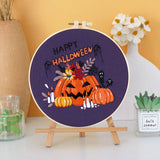 Spooky Halloween Embroidery Kit Collection – 7 Designs