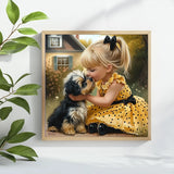 Little Girl & Puppy Cross Stitch Kit 👧🐶🧵💕