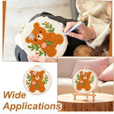 Cute Halloween Characters Embroidery Kit Collection – 6 Designs