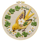 Golden Bird Embroidery Kit Kits For Stitchers