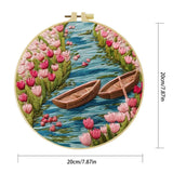 Small Sailboat Embroidery Kit