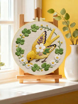 Golden Bird Embroidery Kit Kits For Stitchers