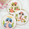 Snake Hand Embroidery Kit