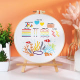 3-Piece Beginner Embroidery Learning Kit Kits For Stitchers