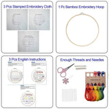 Beginner Embroidery Stitch Practice Kit Kits For Stitchers