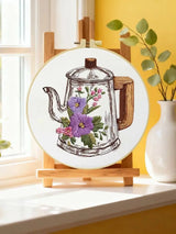 Teapot Embroidery Starter Kit