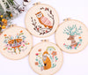 Woodland Animal Hand Embroidery Kit