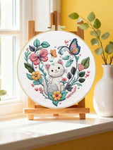 Kitten Embroidery Starter Kit