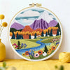 Mountain Meadow Embroidery Kit Kits For Stitchers