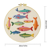 Colorful Fish Embroidery Kit Kits For Stitchers
